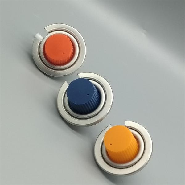 Valve de cuisinière à cartouche de gaz de butane Ventilateur de canistre de carburant rechargeable haut de gamme pour cuisinières de camping et appareils de chauffage portables Sûr et durable