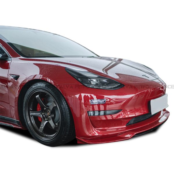 MODEL 3 2019 Plus Dry Carbon Fiber Body Kits Front Lip Side Skirts Rear Diffuser Rear Spoiler Exterior Accessories