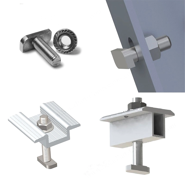 La nuez de acero inoxidable del martillo de M8 T emperna el cinc A2 plateado