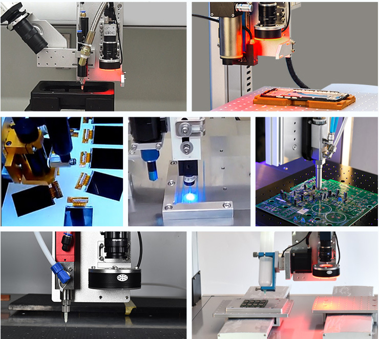 Full Automatic 400x400mm Inline SMT Glue Dispensing Machine