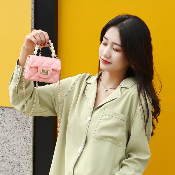 Jelly Crossbody Mini Girls Women Bags Handbag Ladies Kids Handbags with Customized Logo
