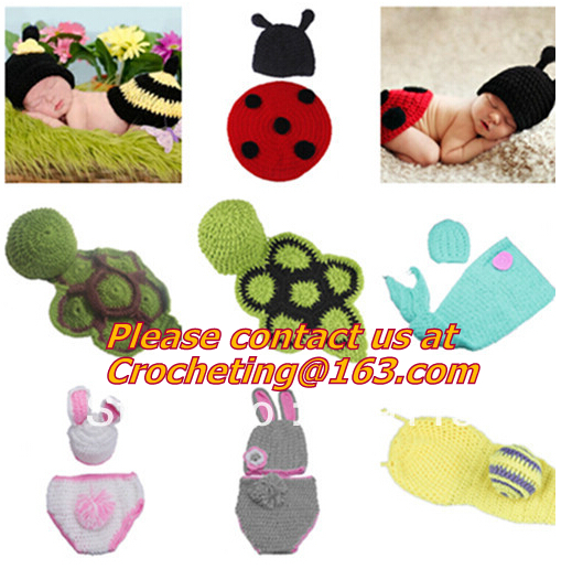 Lovely Style Toddler Baby Infant Knit Crochet Beanie Taking Photo Photography Props Hat