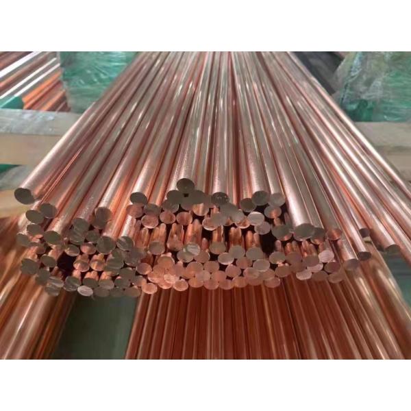 99.9% 99.99% 99.95% Pure Copper Rod Bars 12mm Brass Rod