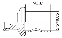 Resistor de cerámica resistente alto y a baja temperatura para el motor auto, TY0001B05