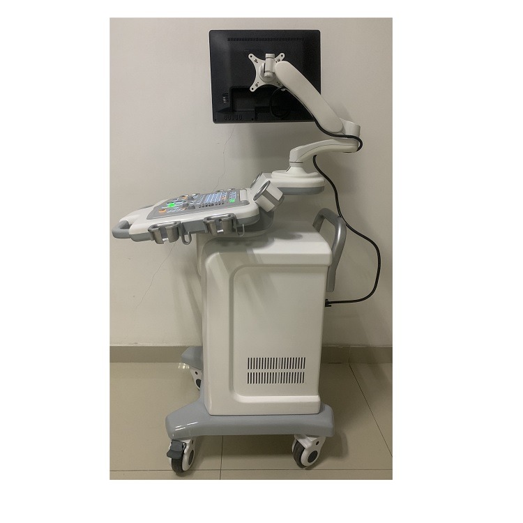 China Cart Digital Color Doppler Ultrasound Medical Ultrasound Machine Ultrasound Hospital Outside