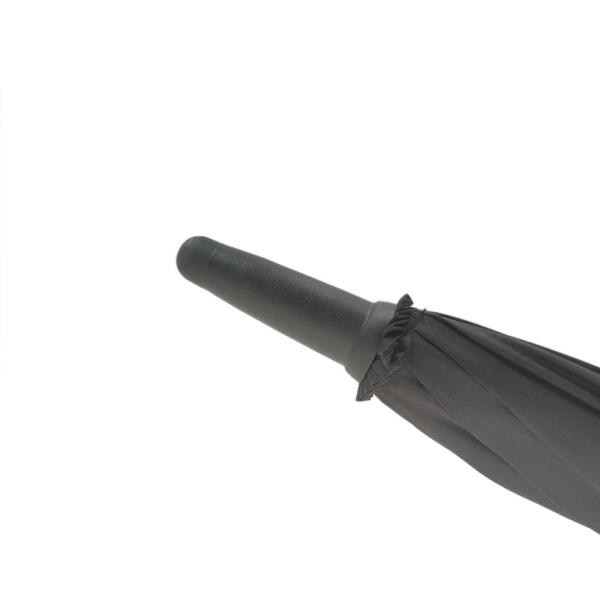 30 Inch Black&Yellow Double Canopy Golf Umbrella With Custom Logo Printing