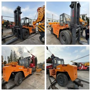 TCM FD200 20 Ton Diesel Forklift Original Engine Full Service History Used Forklift Truck Heavy Duty Material Handler
