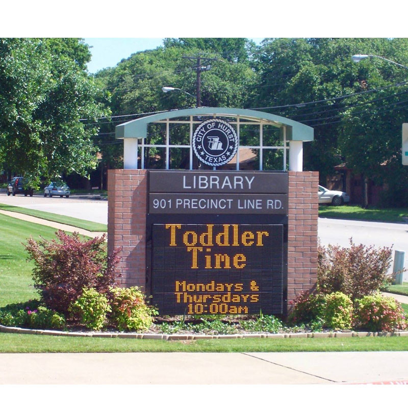 Алюминиевое СИД памятника шкафа подписывает сертификат FCC ROHS цвета RGB