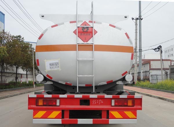 30000 Liters Tank Truck Trailer , Semi Tanker Trailer For Gasoline Transport