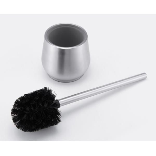 Wall Mounted Stainless Steel Toilet Brush And Holder  For Hotel  Custom Logo