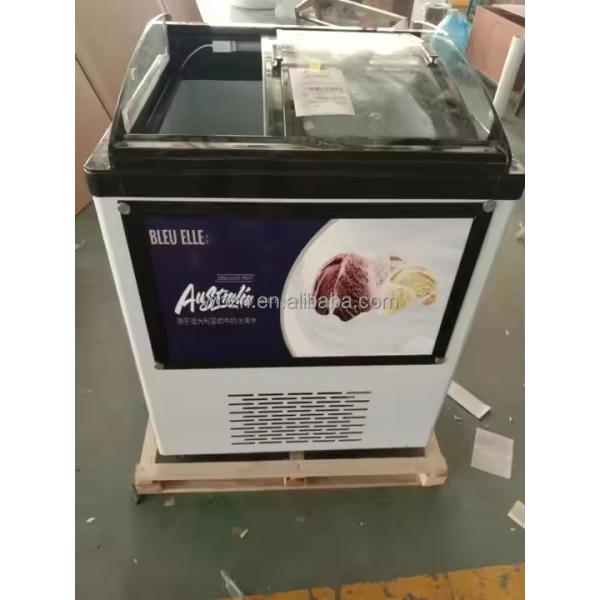 Ice Cream Freezing Display Cabinet Ice Cream Cabinet Refrigerated Desserts Fresh-keeping Popsicles Refrigeration Equipment