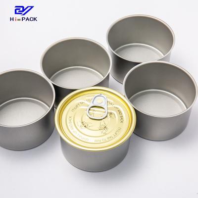 150ml Empty Metal Can Tuna Can Packed With Tuna , Beef , Meat Supplier