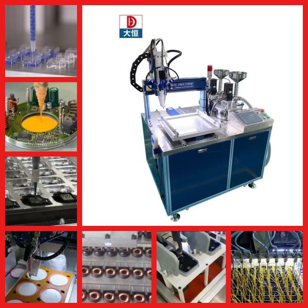 2K Dispensador de mistura de potes de compostos de medidores para potes de bobinas na fábrica de fabricação