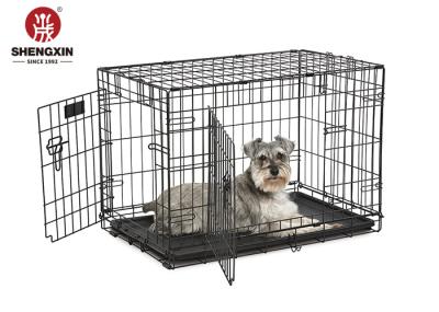 Black Indoor Safe And Secure Metal Dog Cage For Dogs