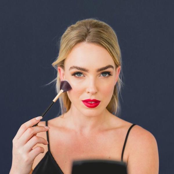 Vonira Beauty Eyeshaodw смешивающий кисть круглый скрыватель кисть с золотой алюминиевой решеткой береза деревянная ручка