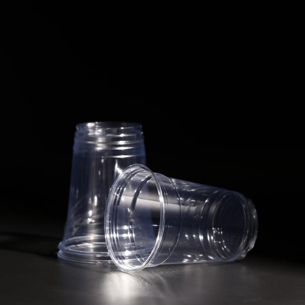 350ml BPA livre de plástico Copo PET Copo descartável com LId para chá de bolha