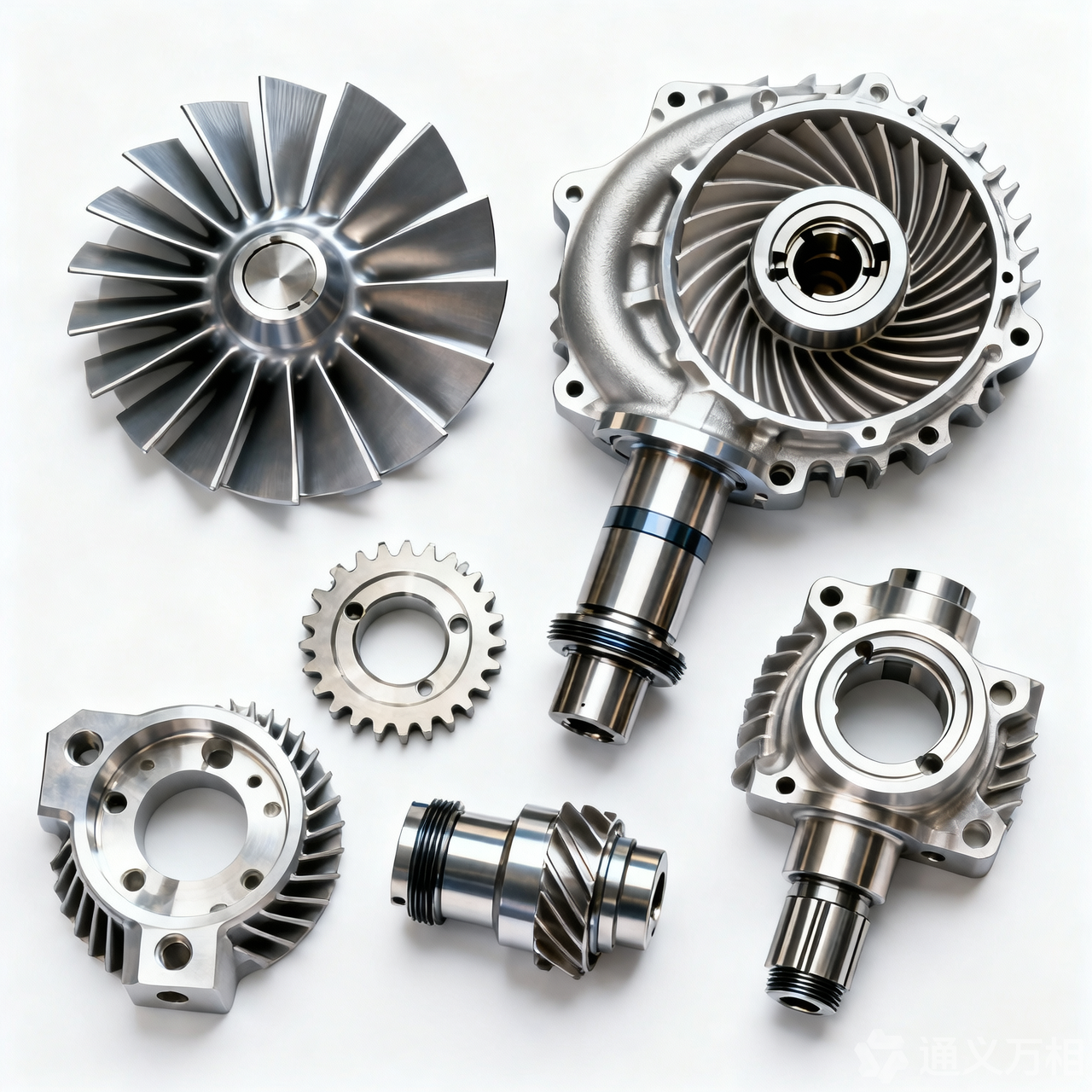 CNC Machined Stainless Steel Transmission Gears Industrial Equipment Bevel Pinion Spiral Bevel Gear of Broaching Type