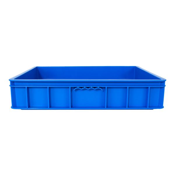 Caixa móvel de armazenamento industrial 555x415x115mm recipiente de transformação de plástico em PP empilhável