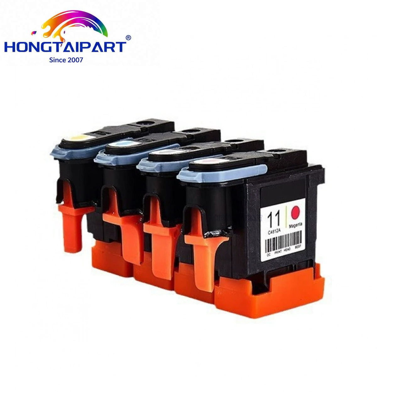 Smooth-ink-flow HP11 Printhead Precise Dot Control Compatible For HP 500 510 800 Plotter C4810A C4811A C4812A