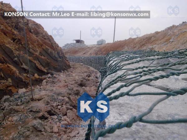 Galvanized Gabion Basket Woven Hexagonal Wire Mesh PVC Coated Welded Gabions