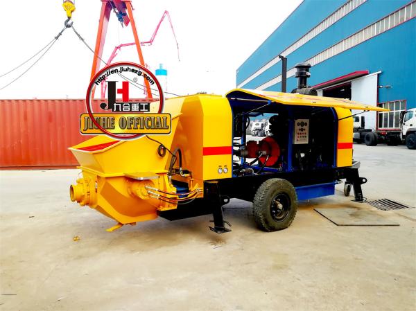 Diesel Concrete Cement Pumping Machine Spare Parts Stationary Trailer Concrete Pump Machine