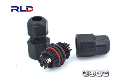 Claros conduzidos Waterproof o conector de cabo impermeável conduzido do adaptador dos conectores