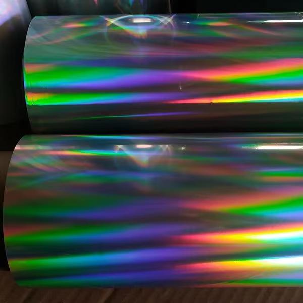 Factory Direct Sale Holographic Metallized Film Good Holographic Effect Accept Printable