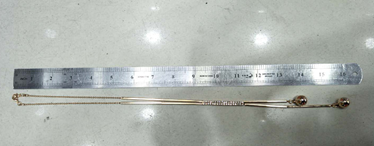 сумка металла 28in приковывает Leadless Адвокатуру Cadmiumfree Rhinstone