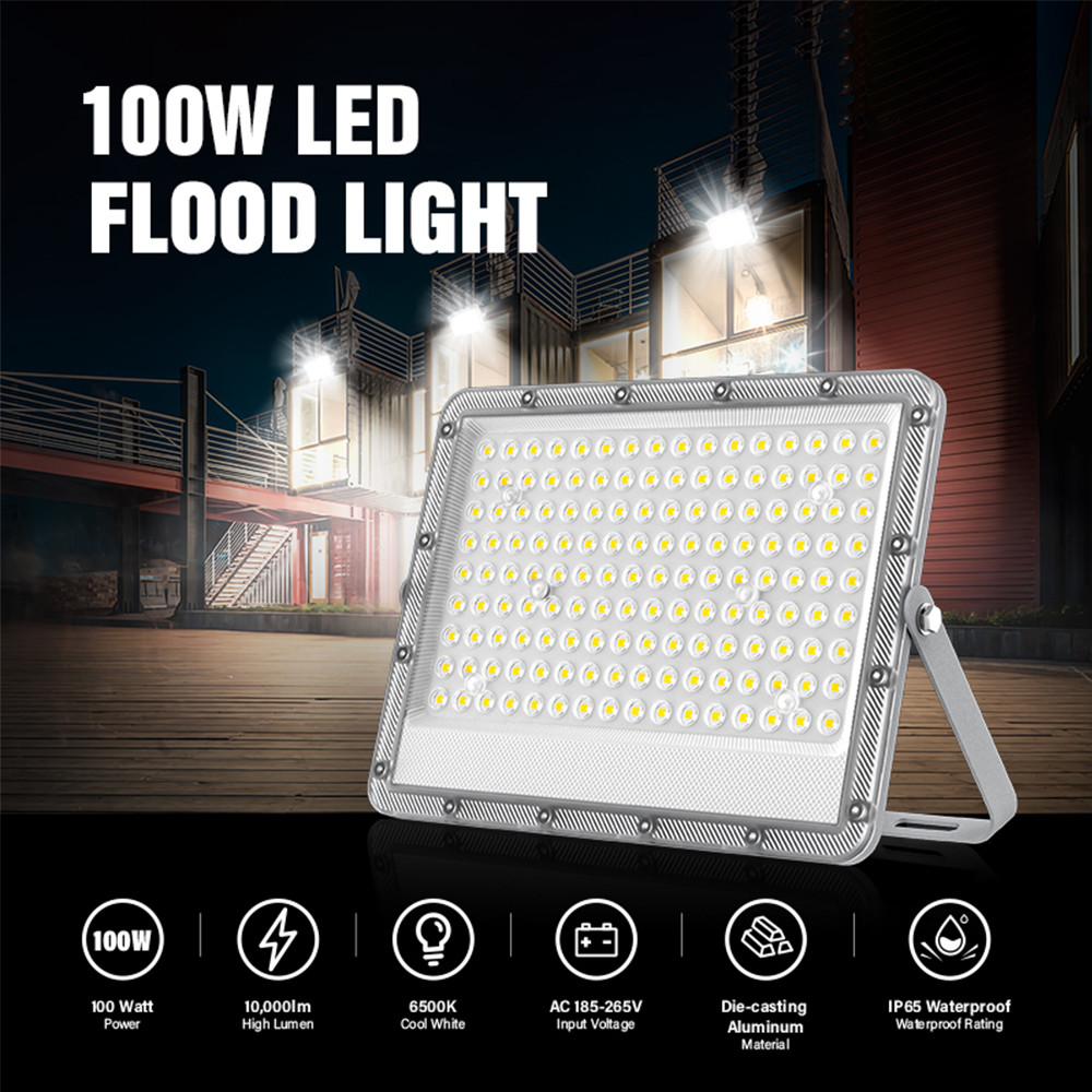 Свет потока IP65 СИД ODM 9000LM 100w 150w 200w OEM делает водостойким