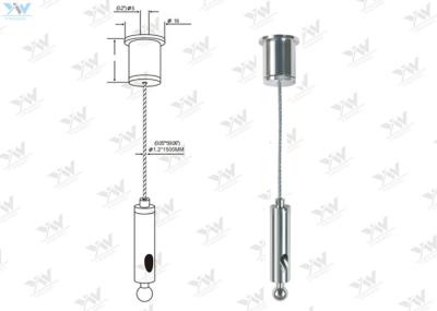 Prendedor de bronze do jogo claro linear antiferrugem da suspensão do fio com cabo ajustável