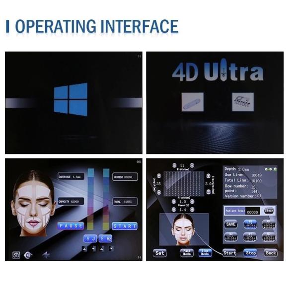 Vmax Ultrasound HIFU Lifting Machine 60000 Shots 4 Cartridges Anti Aging