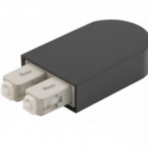 SC Connector Fiber Loopback Cable Assembly Multimode 50 125 L-com FOL-AT-SCUMM-01D Dust Cap Included