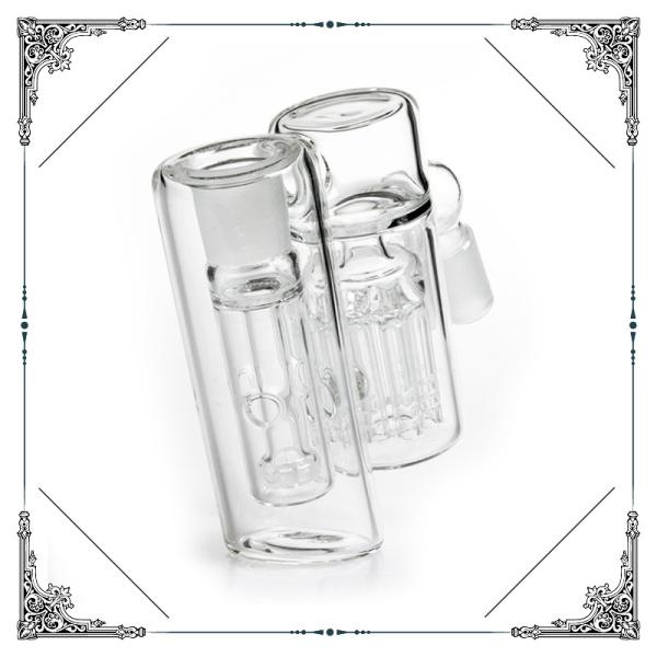 Glass Ash catcher Showerhead Percolators AshCatcher for Bongs 14.4mm 18.8mm
