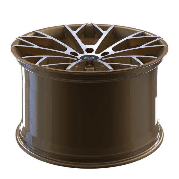 For Lambor Aventador 1 PC Monoblock Forged Bronze Machined Wheels 21inch 21x13 Alloy Car Rims