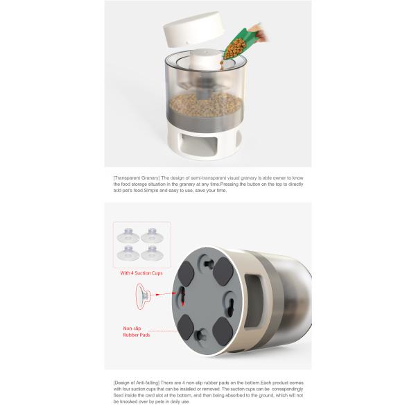 Wholesale Automatic Dog Feeder Toy Pet Feeder Toys Press Pops Out Food Dog Leaky Toy