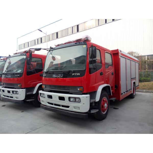 ISUZU 8 Tons Fire Fighter Fire Brigade Truck 8cbm With Big Water Tank