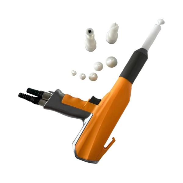 Конкурентоспособный вакуумно-покрытый металлический электростатический порошкораспыляющий пистолет для высокого спроса