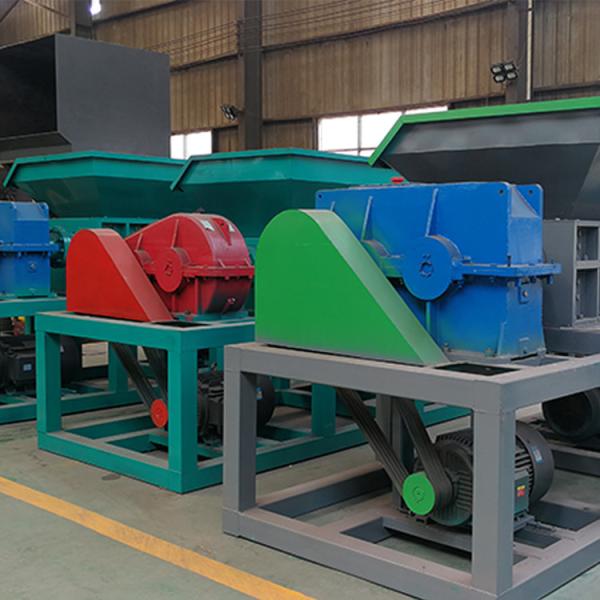 Double Shaft Box Shredder Crusher for Plastic And Rubber Metal Machinery at 1600kg/h
