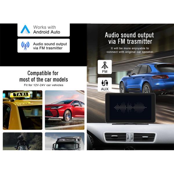 PND 7 дюймовый универсальный автомобильный DVR поддерживает AHD Камера Автомобильный аудио через оригинальный автодинамик