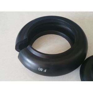 Black NBR Rubber Tyre Coupling with Tensile Strength 8-12Mpa for Steel Industry in F40-F250 Size