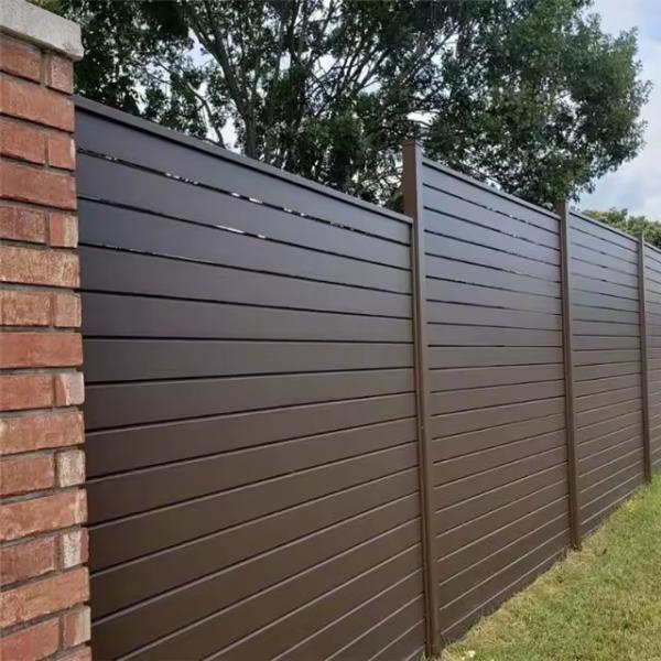 Unassembled Decorative Aluminum Privacy Fence Panels CE ISO/IS90001 Certified