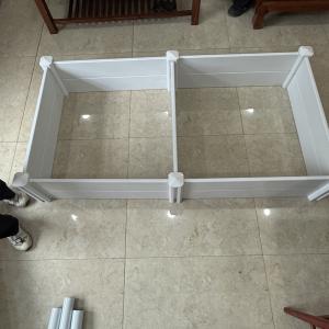 Durable Pvc Rectangular Planter Boxes Weather Resistant ISO9001