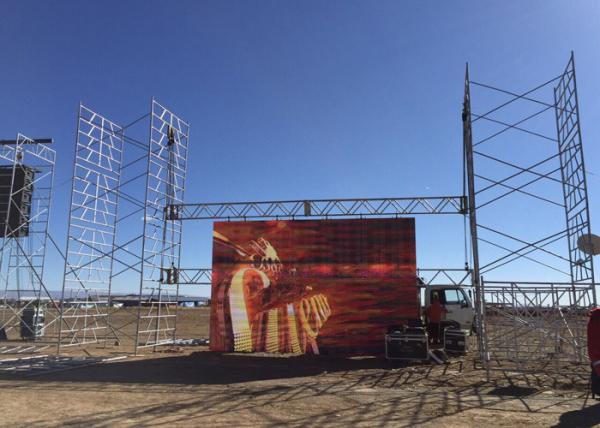 Super Clear High Definition Outdoor Full Color LED Signs Rental LED Video Wall
