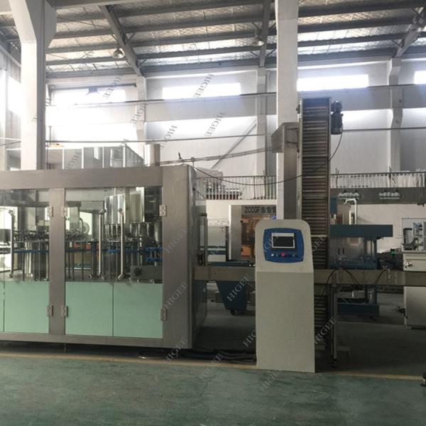 Pure Water Processing Mineral Water Bottle Filling Machine 8 Capping Heads
