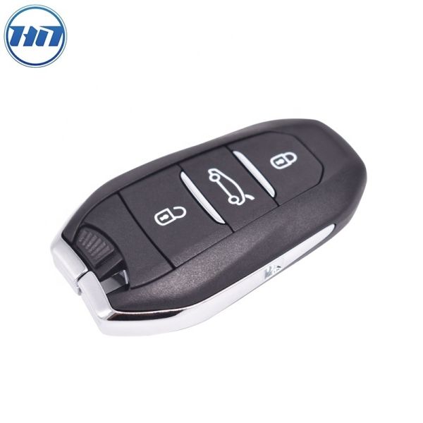 Remote Car Smart Fob Key For Citroen 3 Buttons 433MHz 46 Transponder Chip