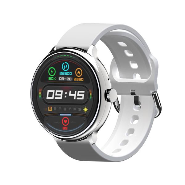 2021 mulheres dos homens do Smart Watch K50 pressão o esporte IP67 impermeável em volta do perseguidor esperto da aptidão do pulso de disparo de Smartwatch para e