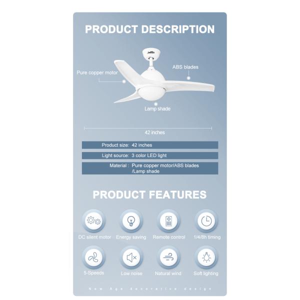 ceiling fan Мини цвет изменяя освещающ небольшой потолочный вентилятор приведенный со светлым и удаленным
