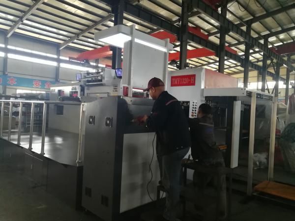 5000s/h Automatic Hot Foil Stamping Machine 22T Net Weight And Stamping Tempreture 20-200C Min Paper Size