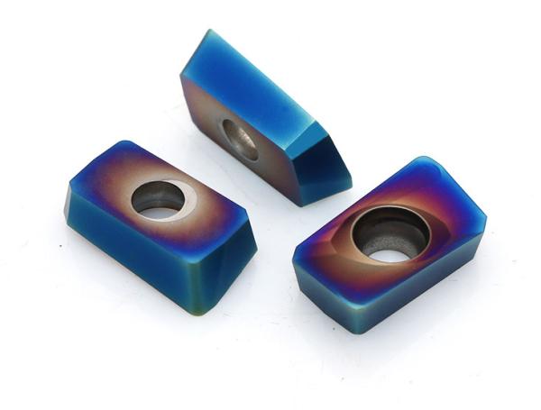 HRC91-93.5 Hardness Custom Carbide Inserts , TiCN Coating Milling Cutter Insert