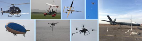 Drones de magnetómetro de cesio de gran altitud para encuestas de tuberías